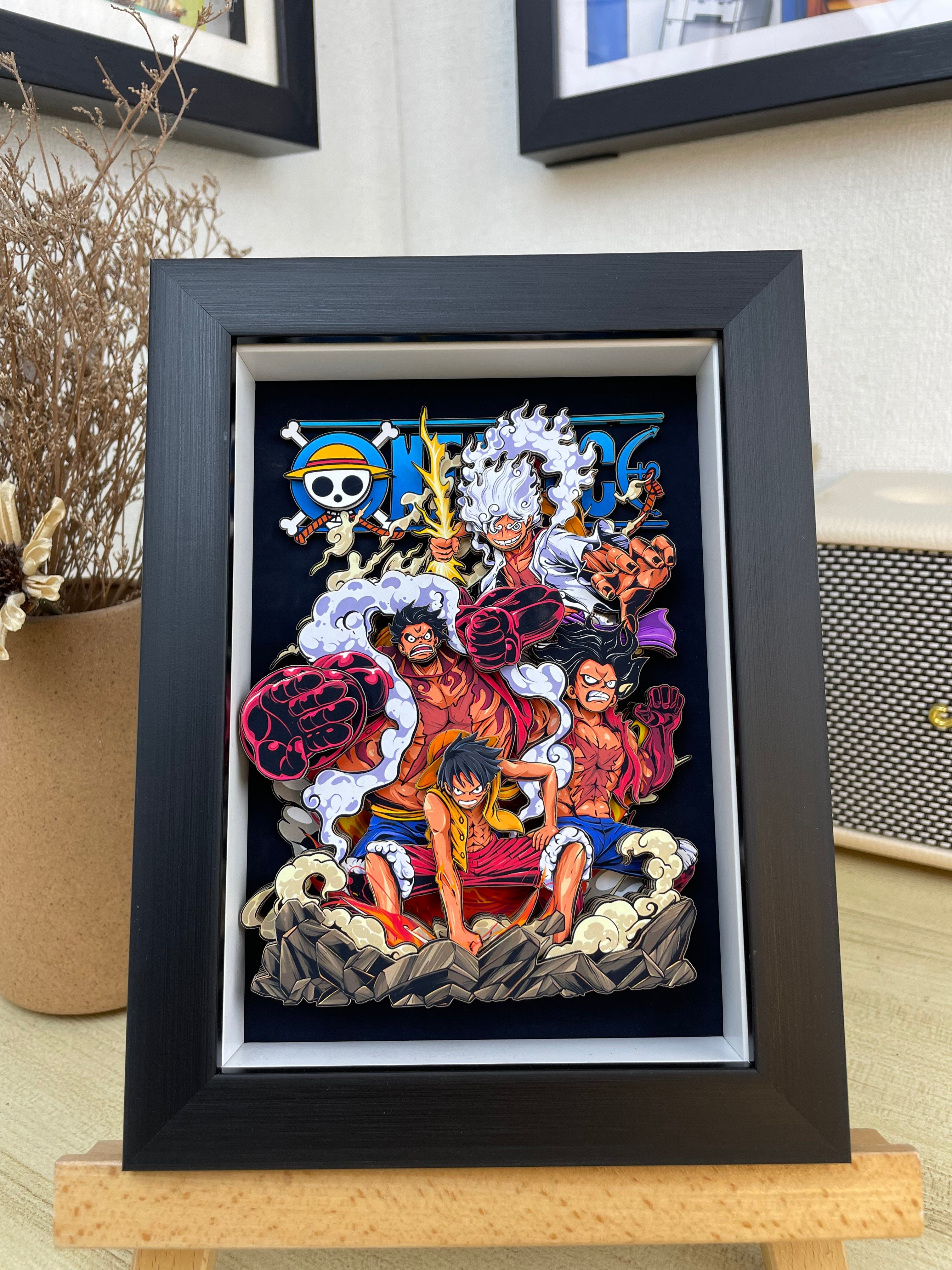 Gear 5 Ruffy Wandkunst