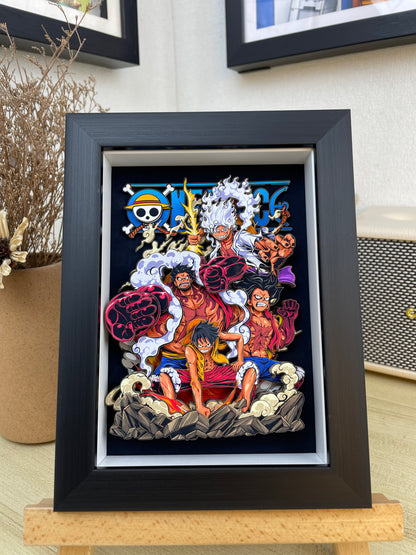 Gear 5 Luffy Decor Art