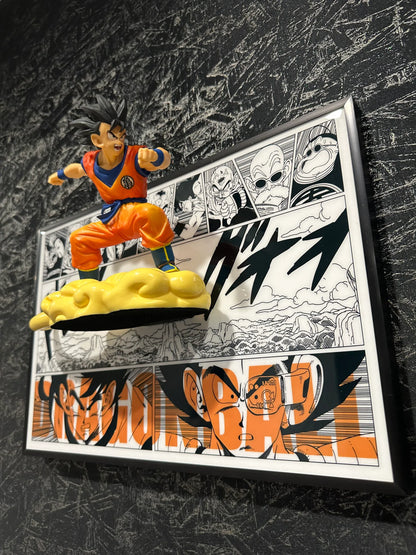 Dragon Ball Z 3D painting Goku, Broly,Vegeta,Trunks - aartgang