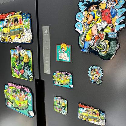 Dragon Ball Z Adventure Van Fridge Magnet - aartgang