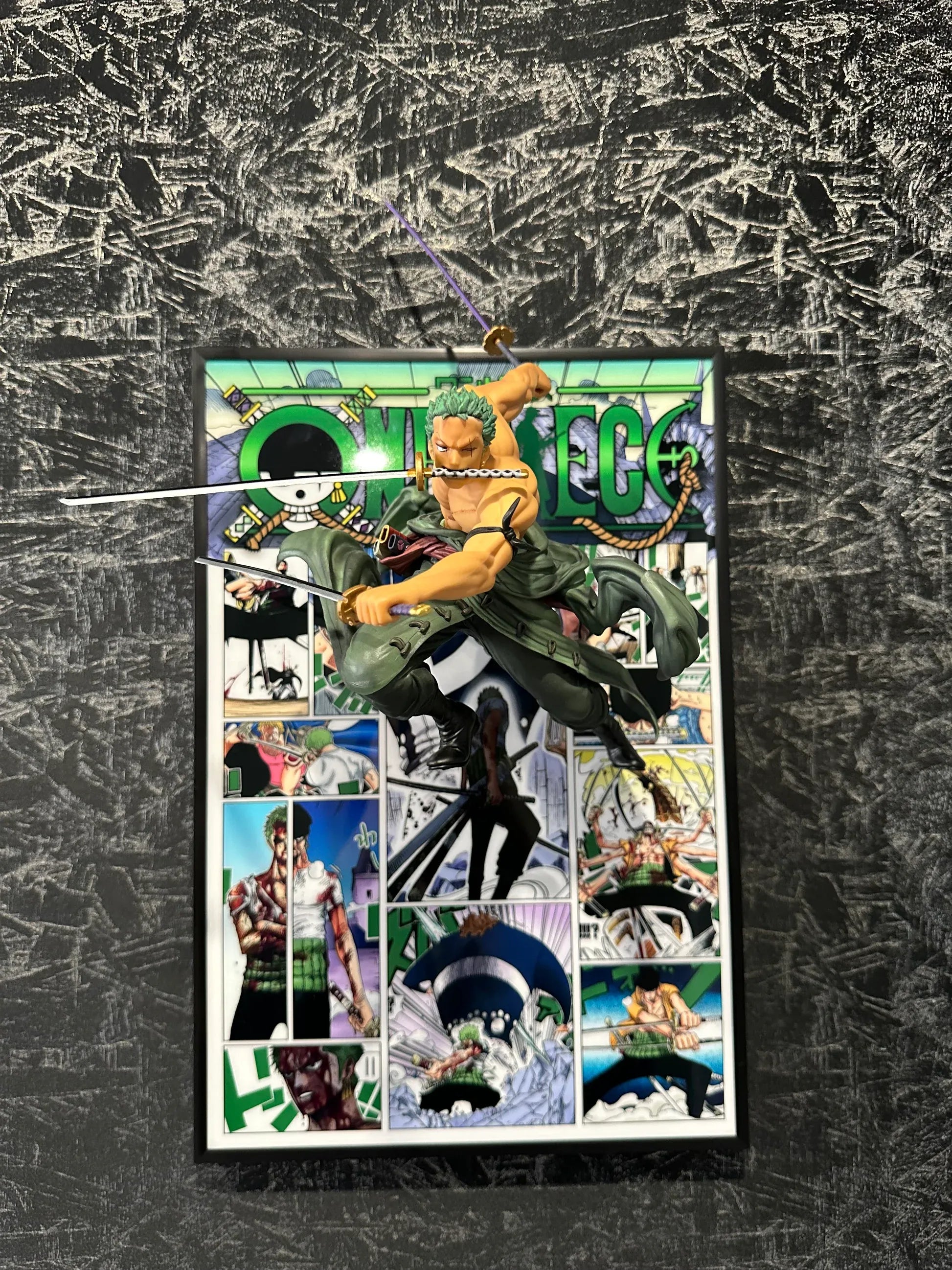 Zoro Anime Art 3D Painting - aartgang